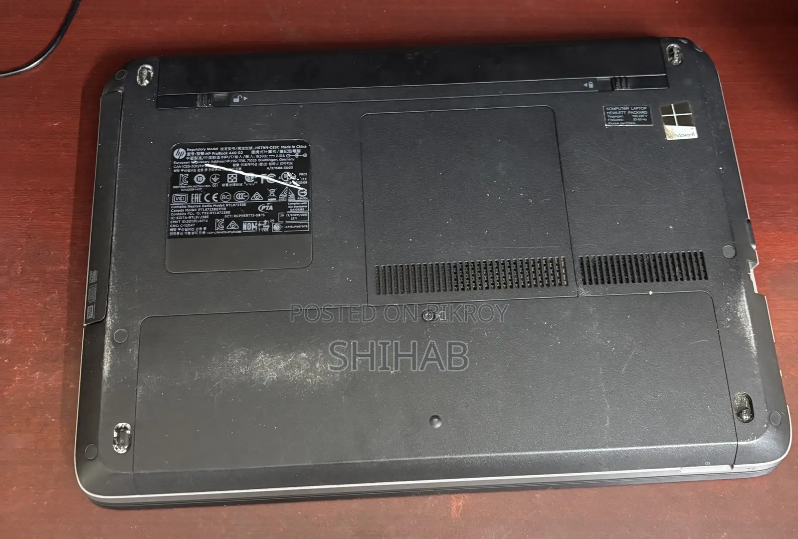 Laptop HP ProBook 440 G2 4GB Intel Core I3 HDD 1T
