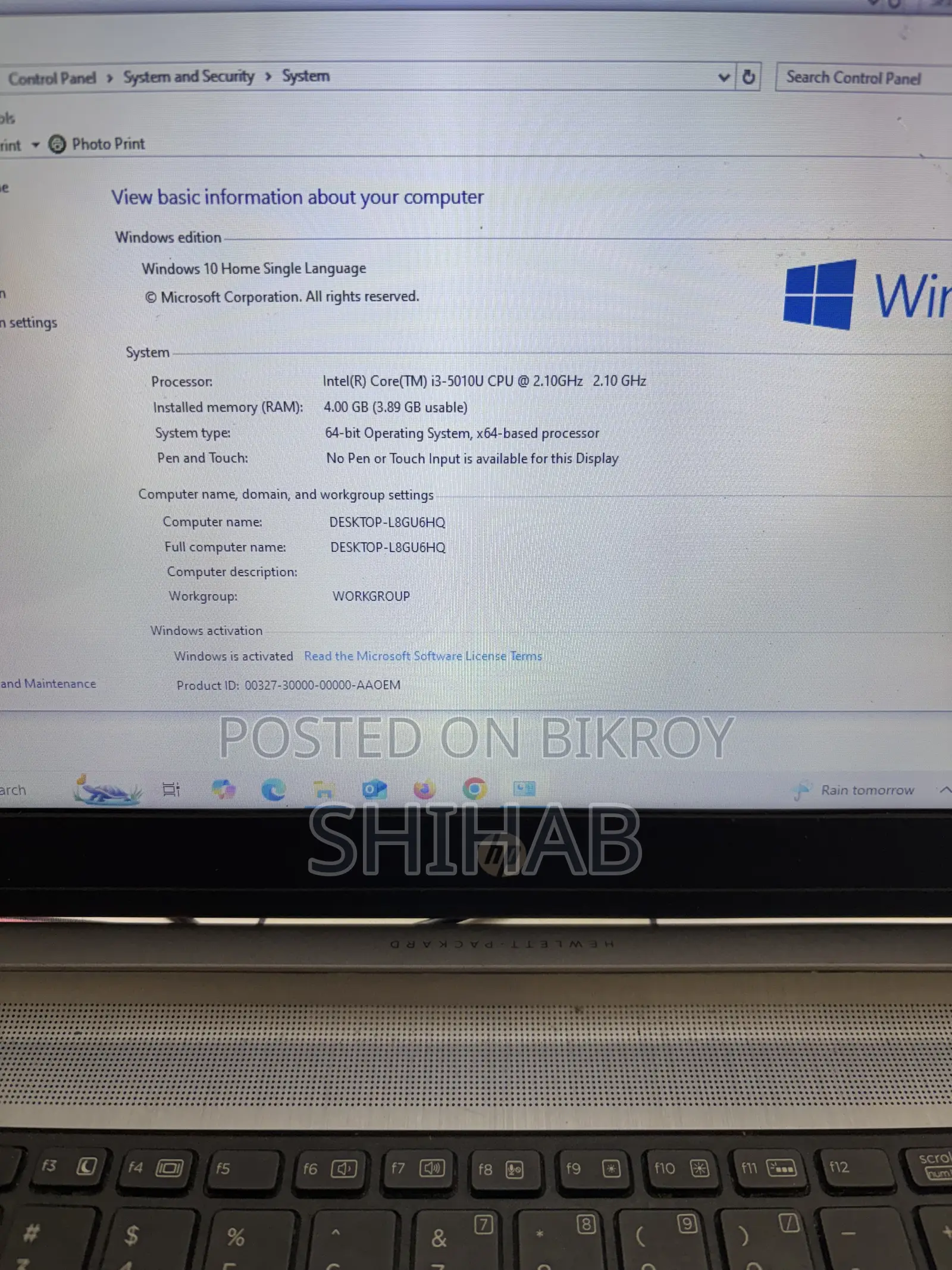 Laptop HP ProBook 440 G2 4GB Intel Core I3 HDD 1T