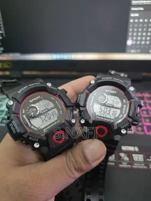 Mens Boys Digital Watch, Led Light Alarm, Heavy Duty