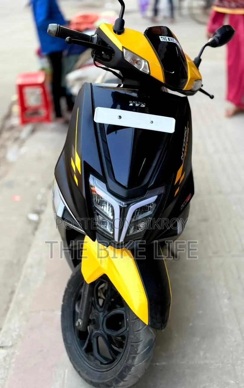 TVS Ntorq 125 2021 Yellow