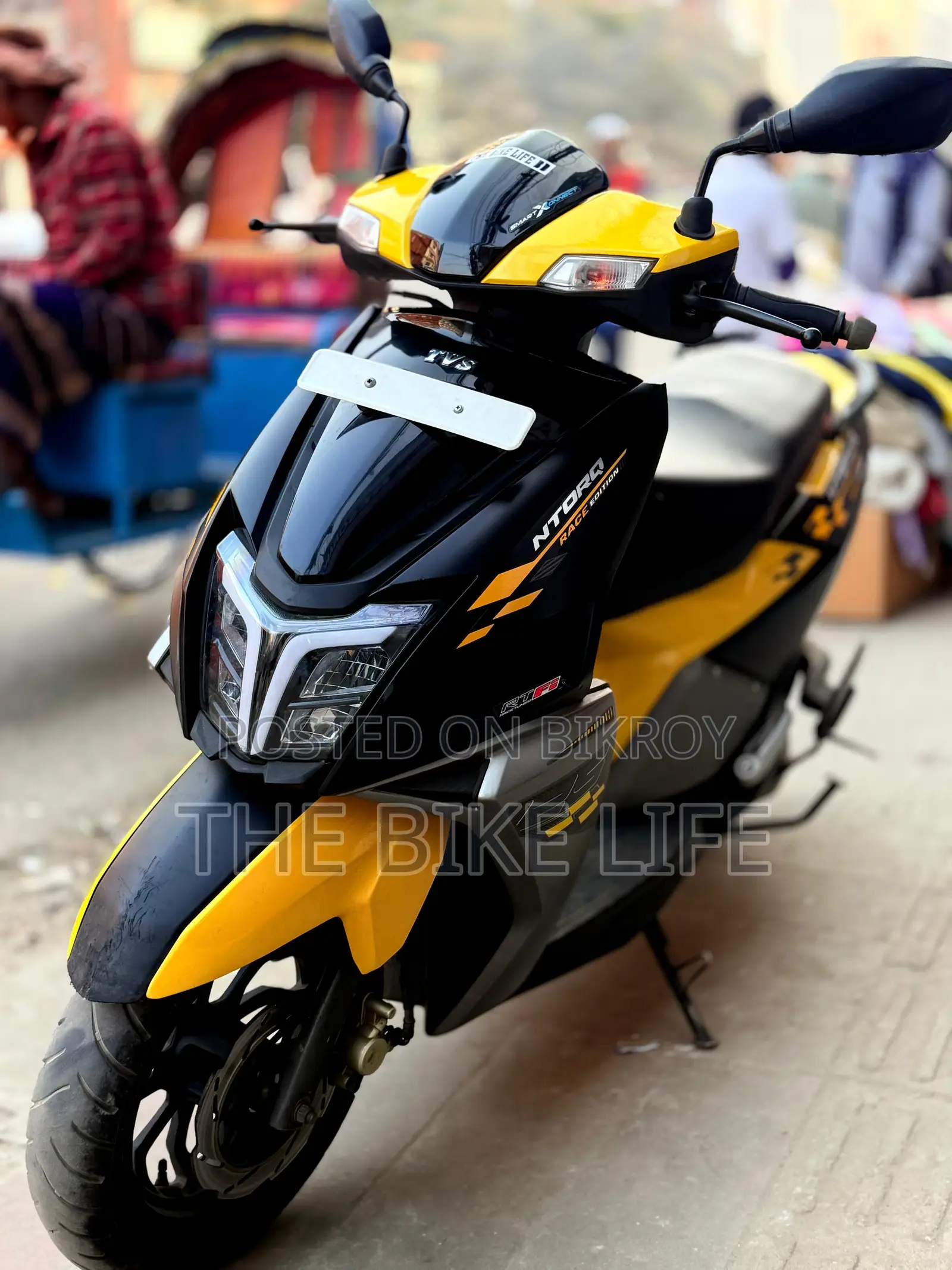 TVS Ntorq 125 2021 Yellow