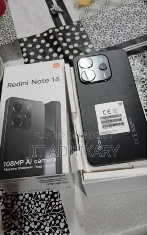 Xiaomi Redmi Note 14 4G 256 GB Black