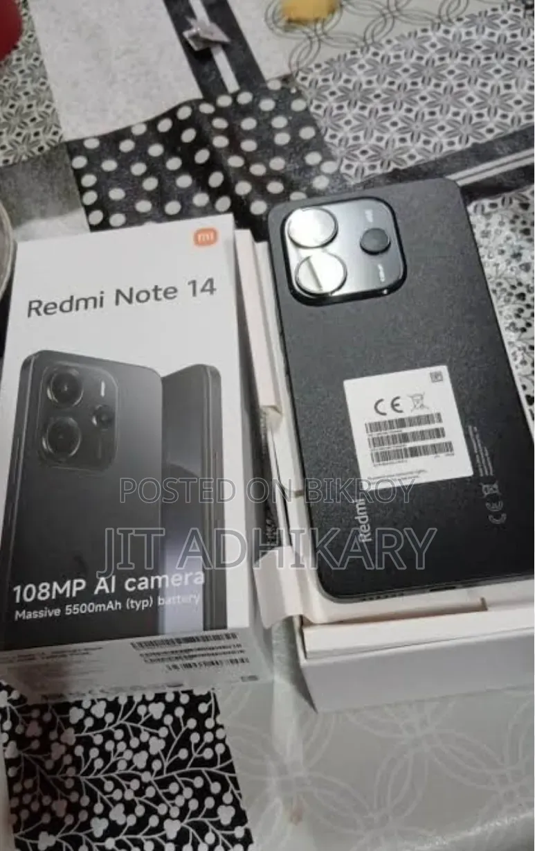 Xiaomi Redmi Note 14 4G 256 GB Black