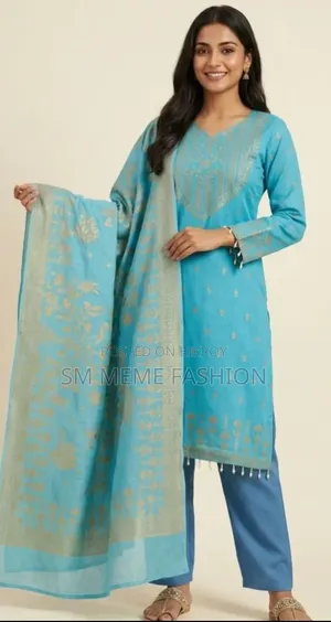 Readymade Printed Three Piece