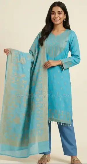 Readymade Printed Three Piece