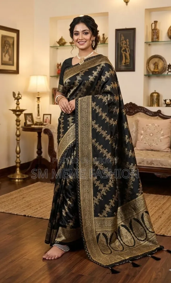 Japani Silk Sharee With Blouse Piece
