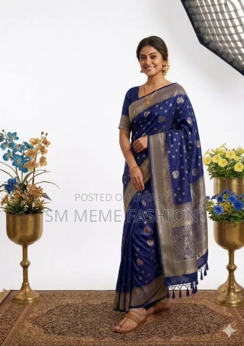 Japani Silk Sharee With Blouse Piece