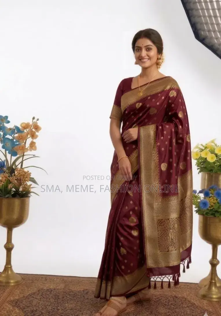 Japani Silk Sharee With Blouse Piece