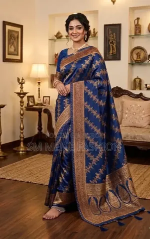 Japani Silk Sharee With Blouse Piece