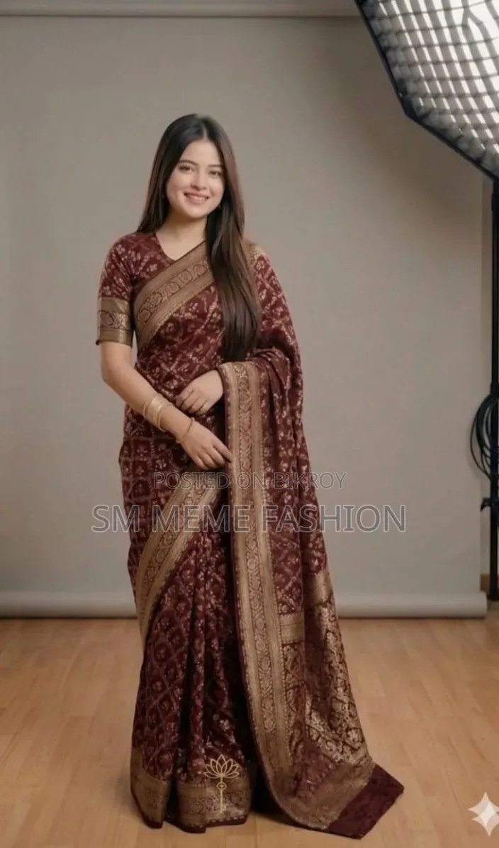 Japani Silk Sharee With Blouse Piece