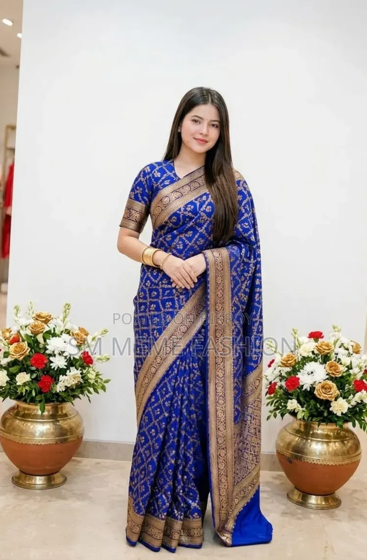 Japani Silk Sharee With Blouse Piece