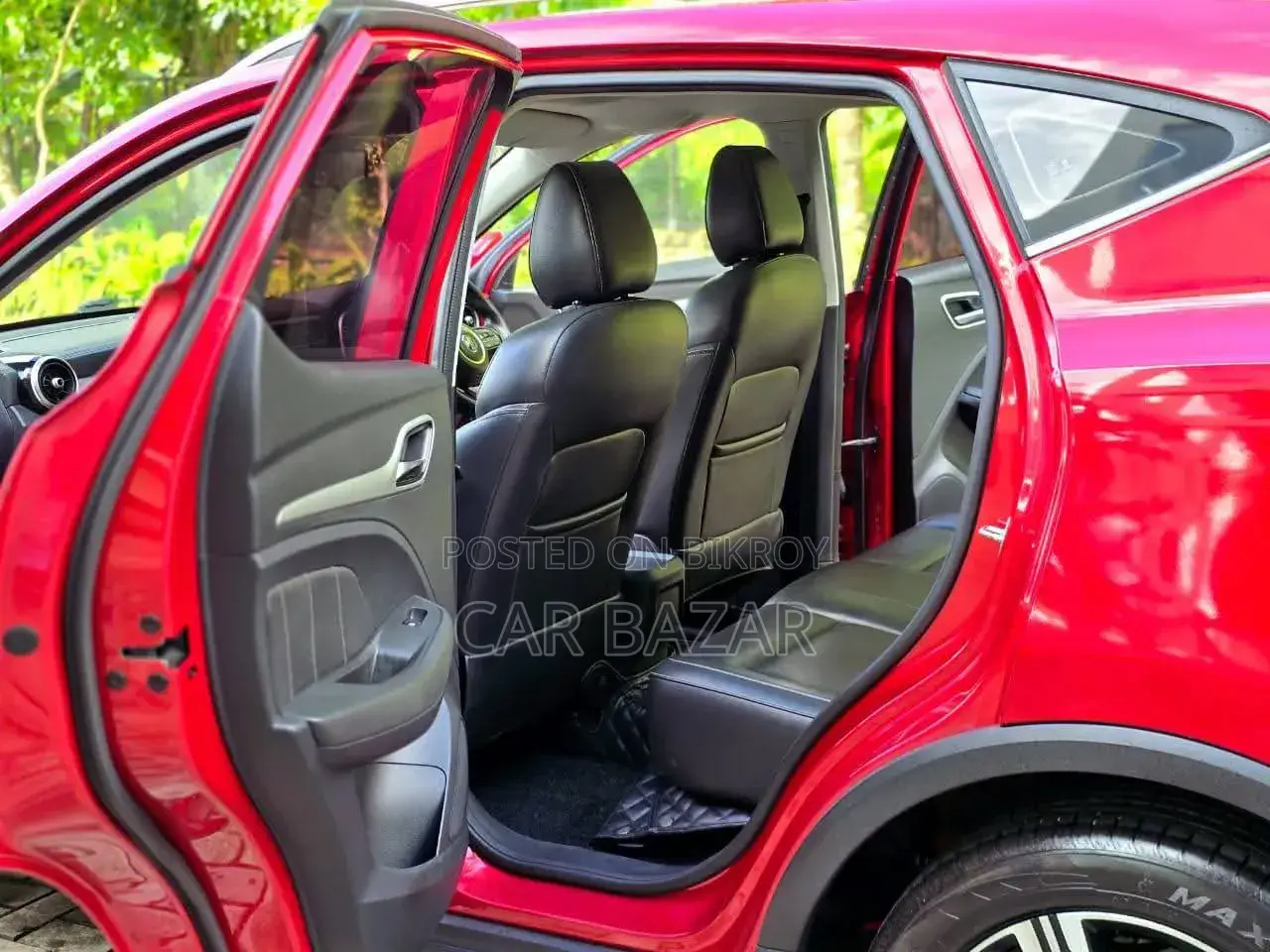 MG ZS 2019 Red
