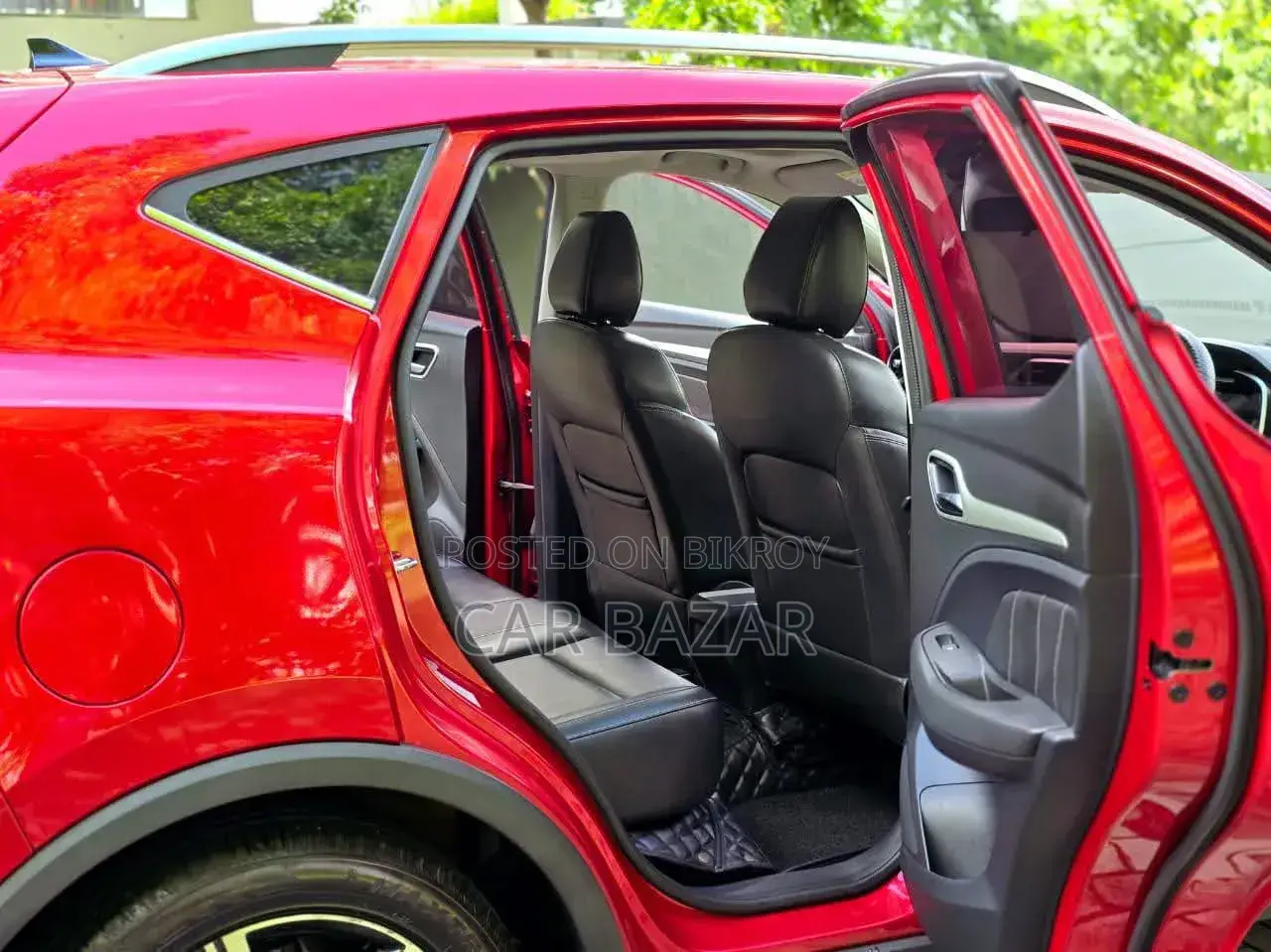 MG ZS 2019 Red