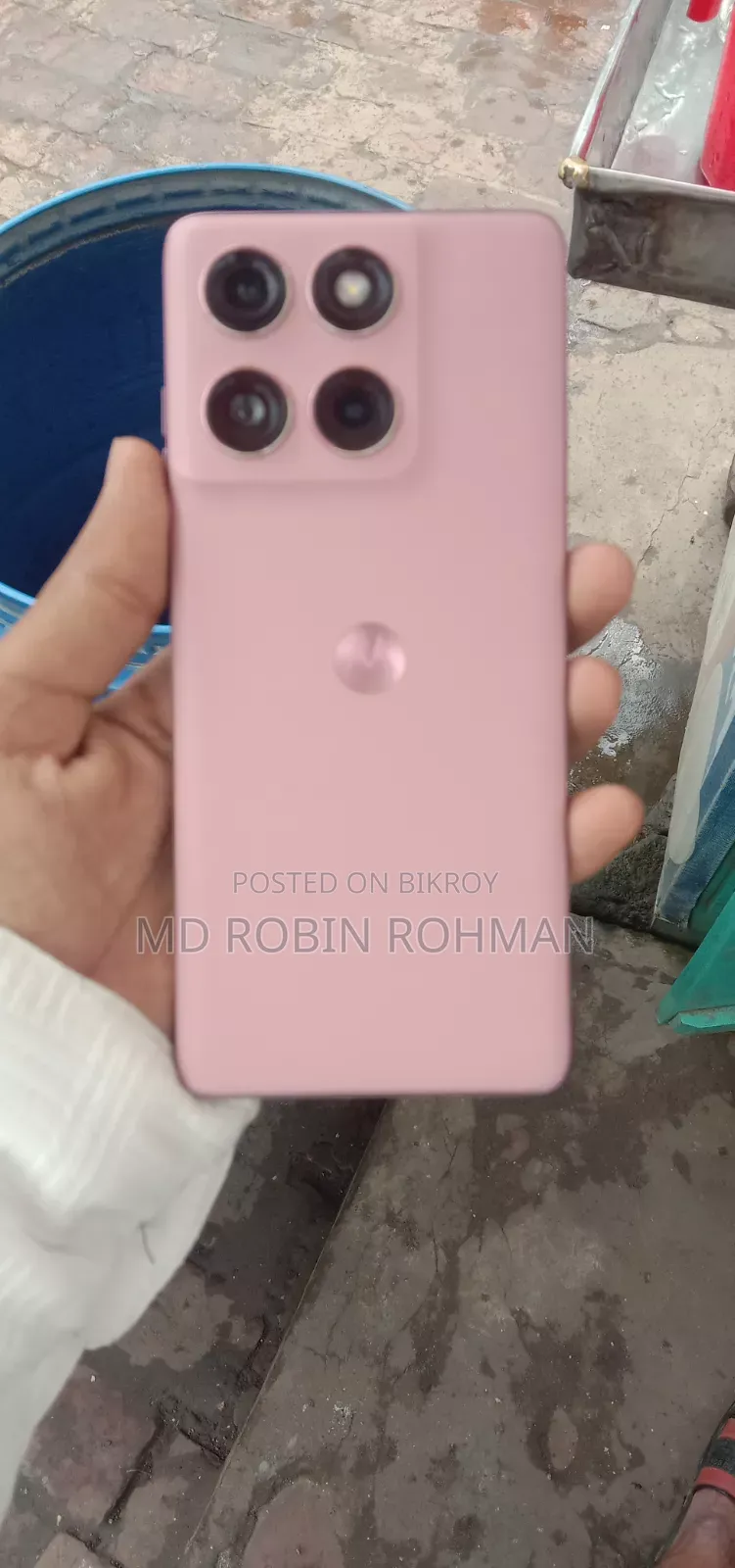 মটোরোলা এজ ৬০ ফিউশন ২৫৬ জিবি পিঙ্ক
