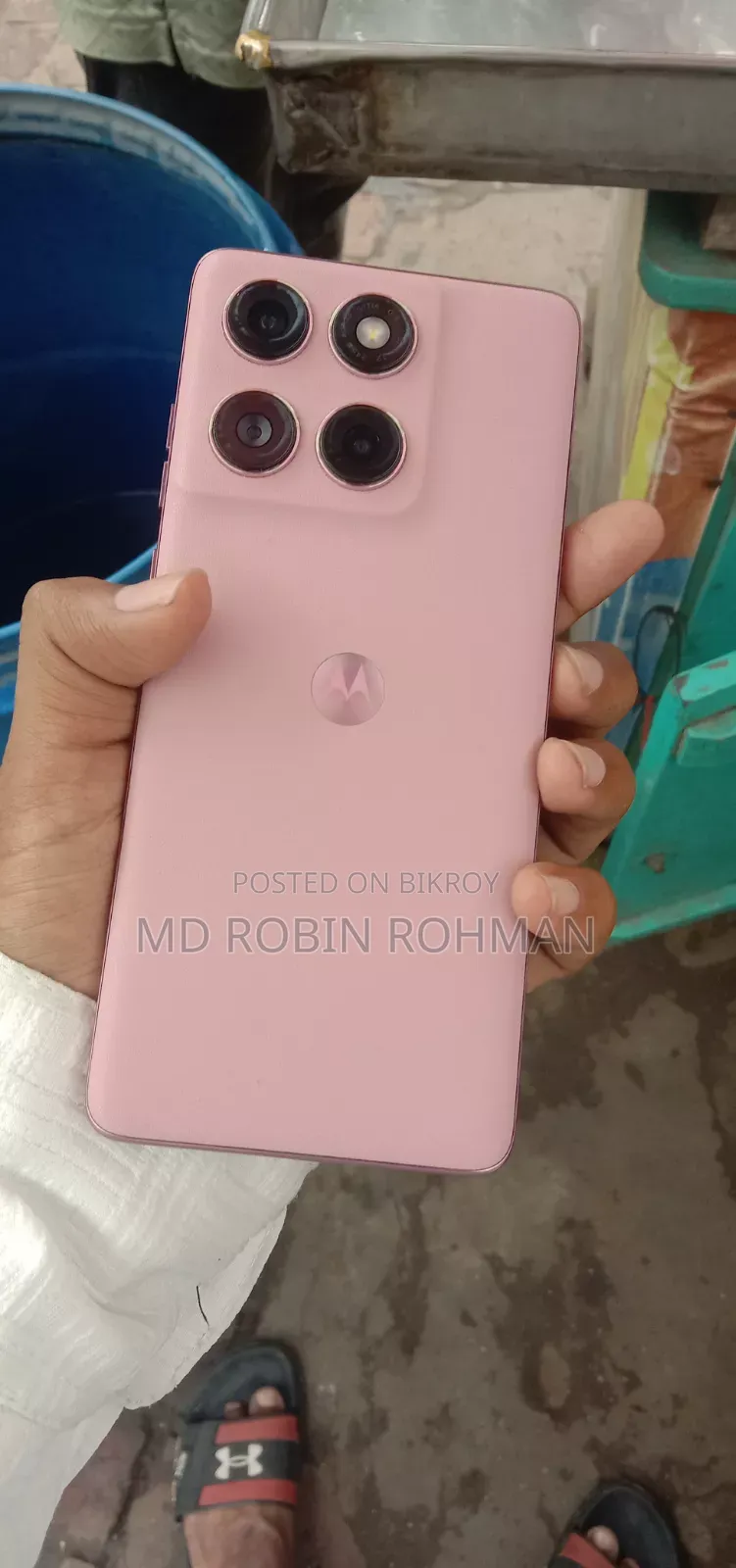 মটোরোলা এজ ৬০ ফিউশন ২৫৬ জিবি পিঙ্ক