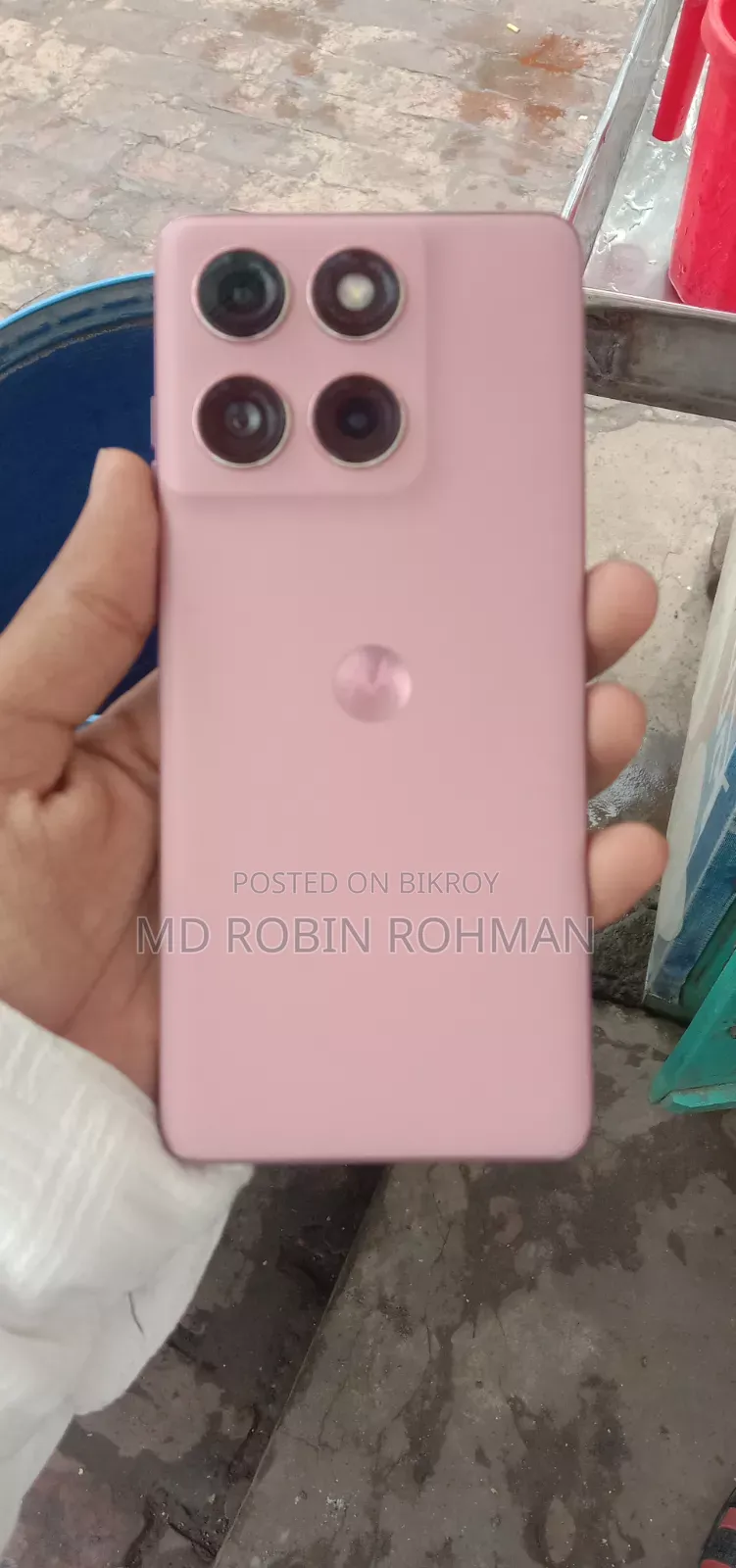 মটোরোলা এজ ৬০ ফিউশন ২৫৬ জিবি পিঙ্ক