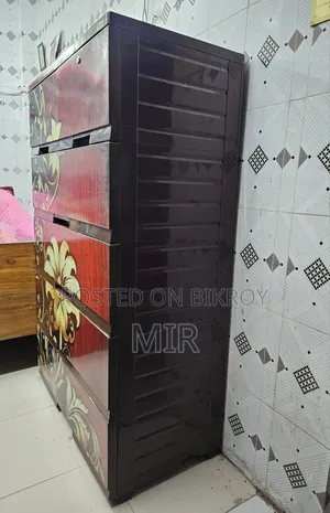 Original Aci Premio 5-Drawer Plastic Wardrobe for Sale