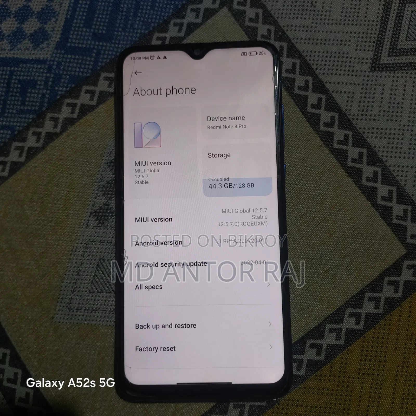 Xiaomi Redmi Note 8 Pro 128 GB Blue