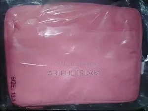 Stylish Laptop Carry Bag | Pink Color | Perfect for Office and Travel