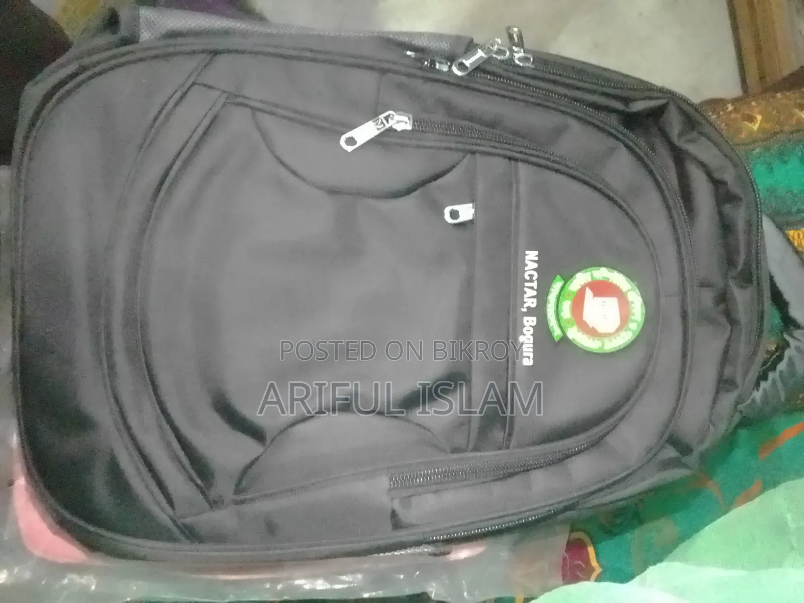 Stylish Long-Design School Backpack | 5 Chain Bag