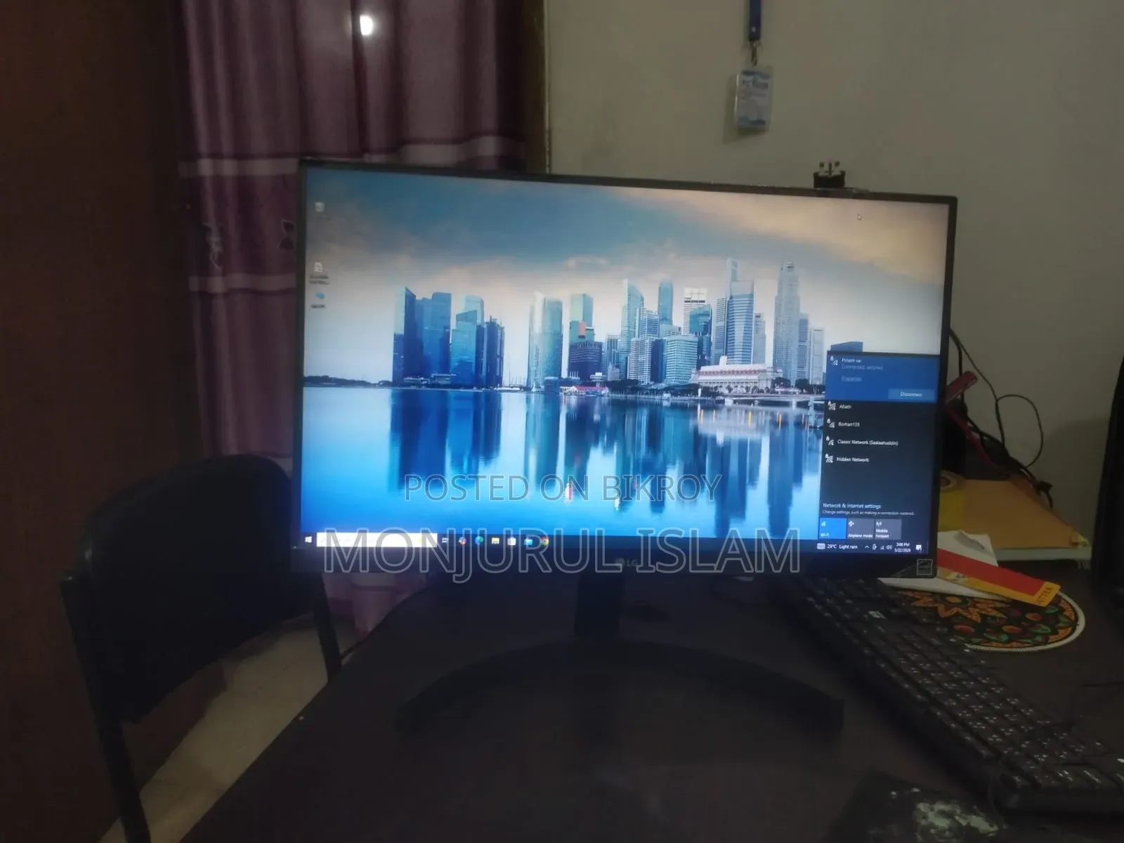 Lg 22mk600m Monitor for sale.