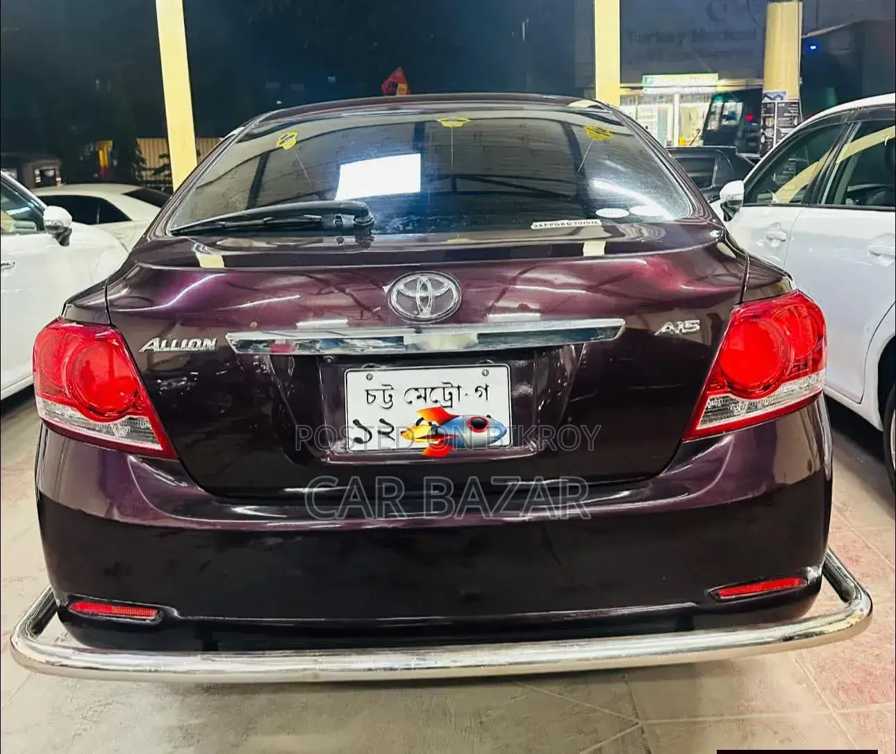 Toyota Allion 2011 Maroon