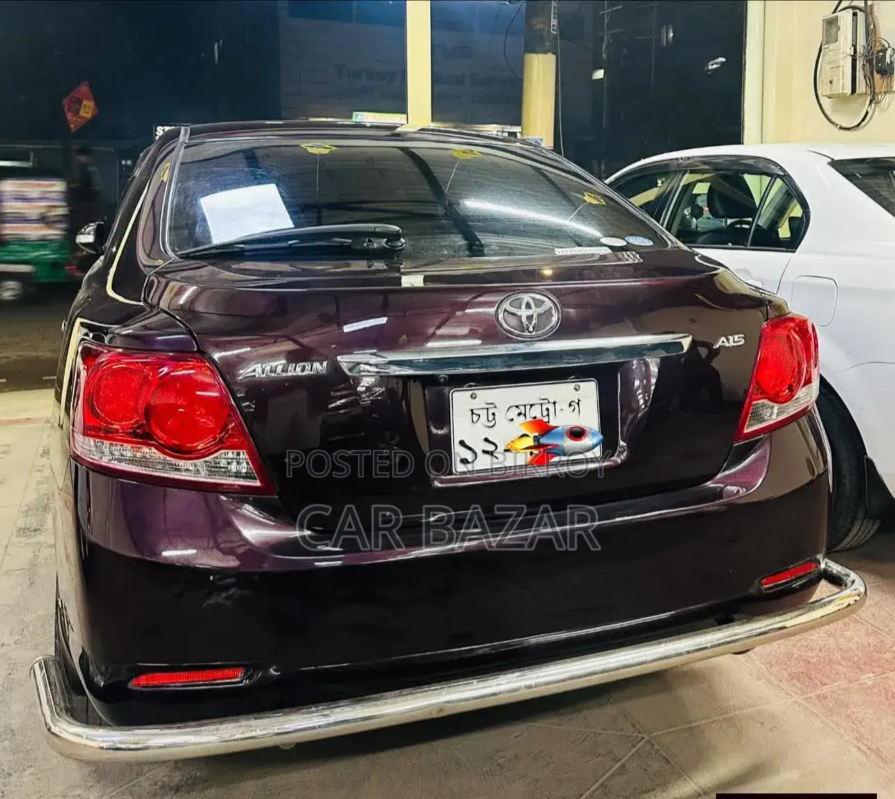 Toyota Allion 2011 Maroon