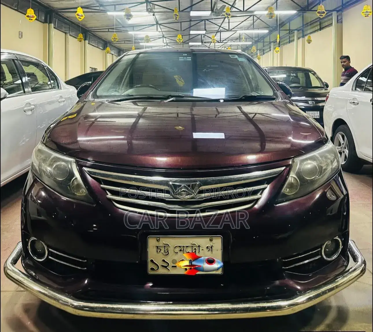 Toyota Allion 2011 Maroon