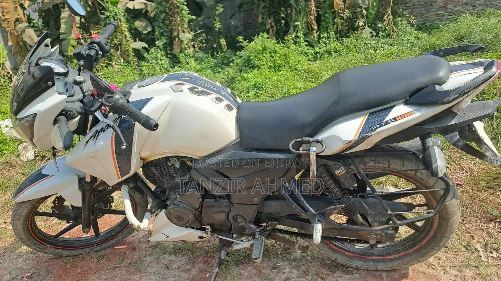 TVS Apache RTR 160 2V 2016 সবুজ