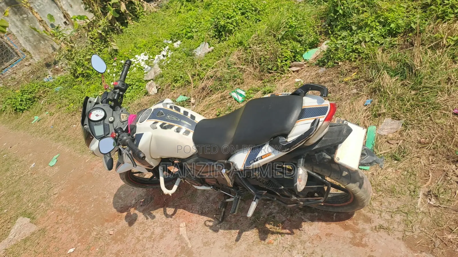 TVS Apache RTR 160 2V 2016 সবুজ