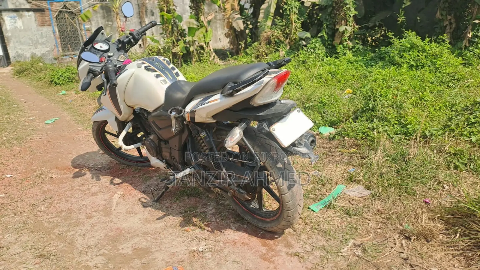 TVS Apache RTR 160 2V 2016 সবুজ