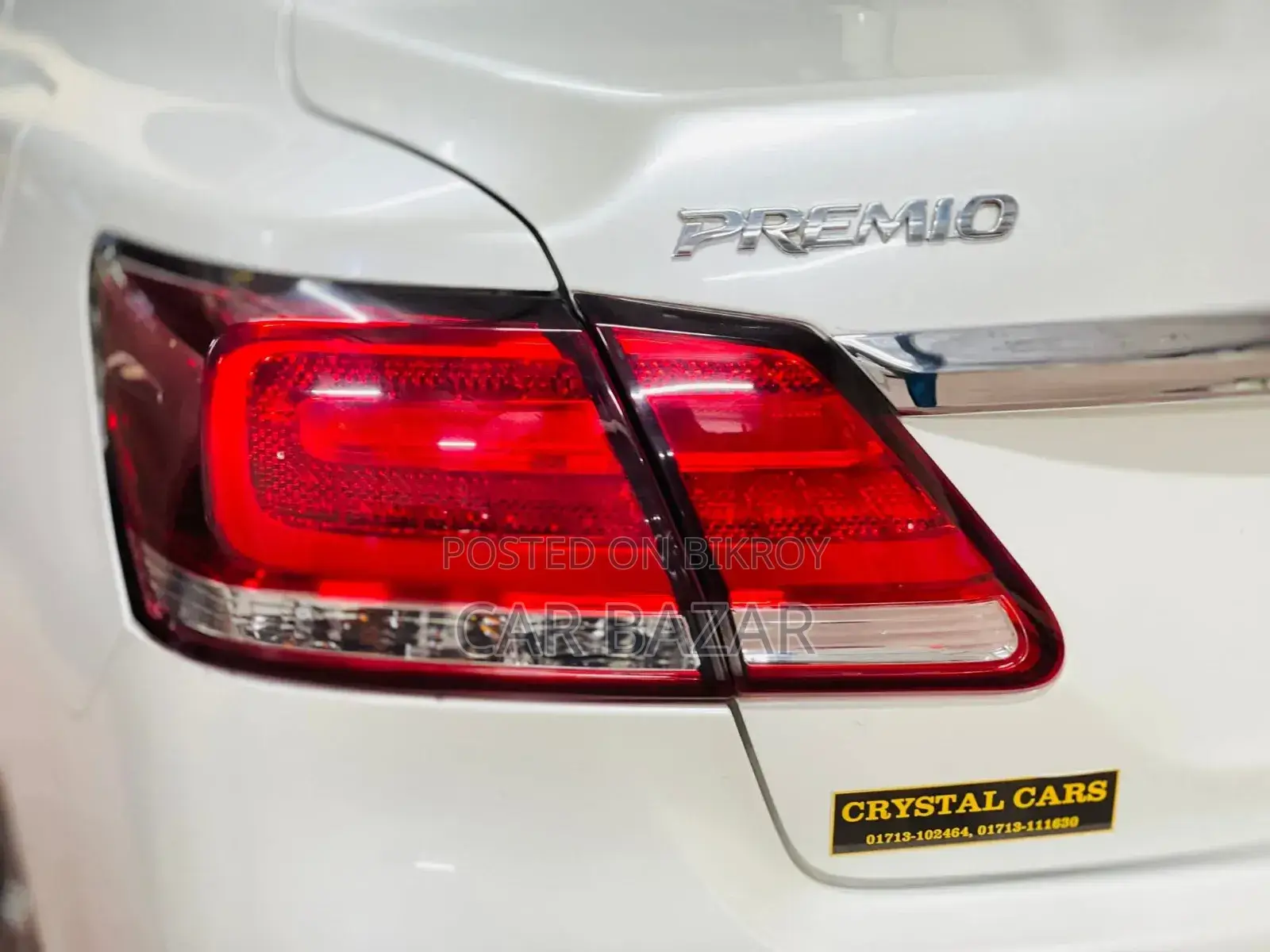 Toyota Premio 1.5 FWD 2018 Off White