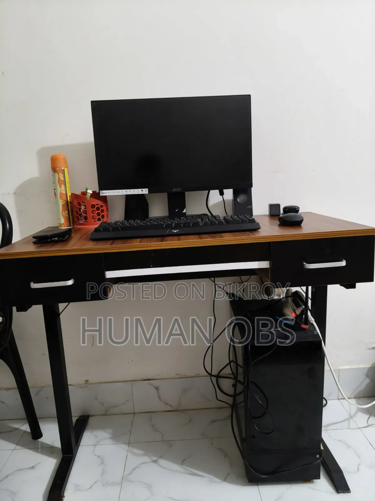 Desktop Computer MSI Model 16GB AMD Ryzen SSD 1T