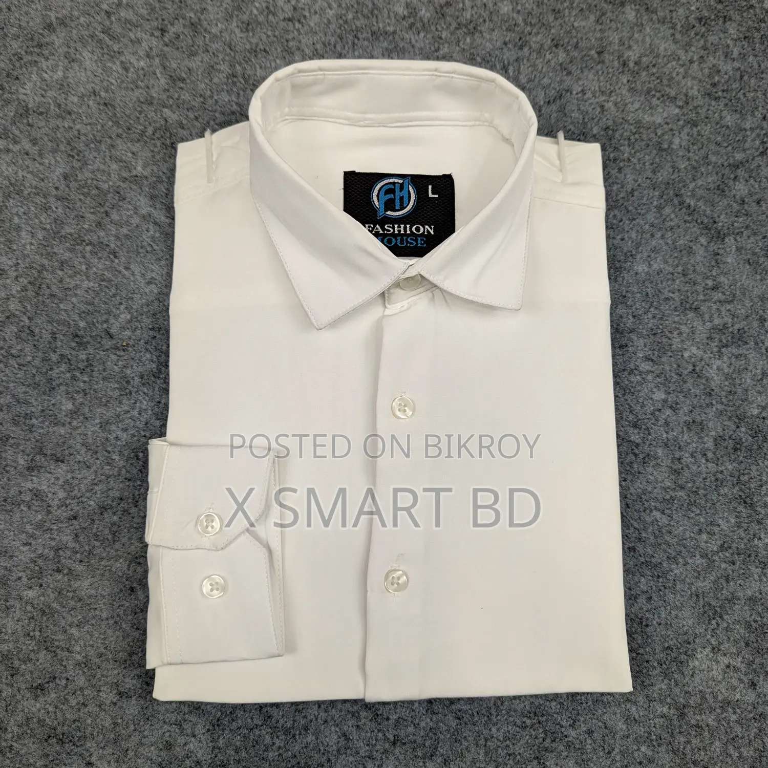 Premium Shirt Pant Combo (Formal / Casual) (White Black)