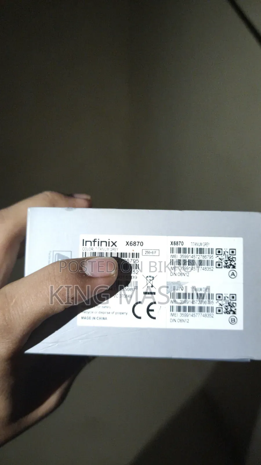 New Infinix Note 50 Pro 256 GB Gold