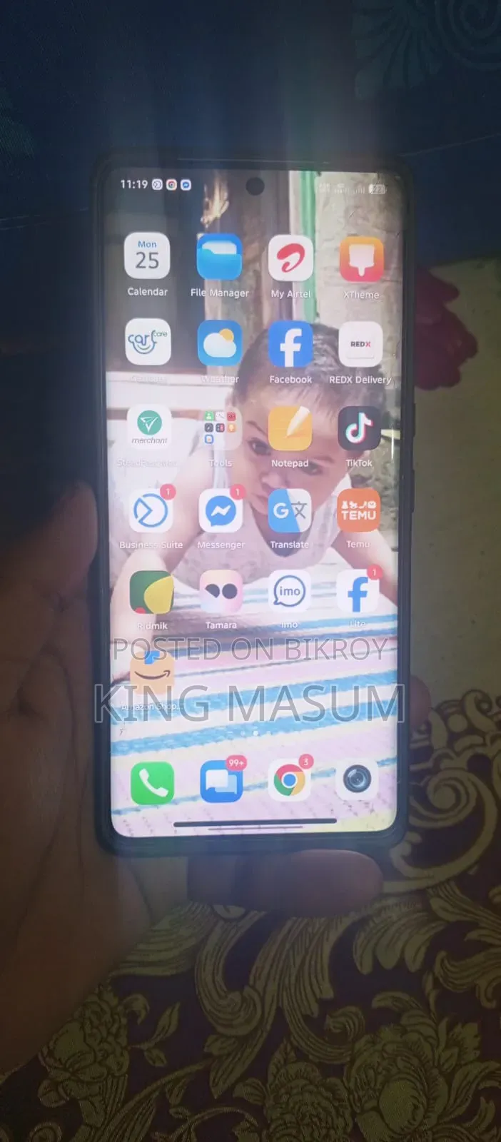 New Infinix Note 50 Pro 256 GB Gold