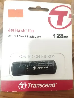 Transcend (Pendrive- 128gb)