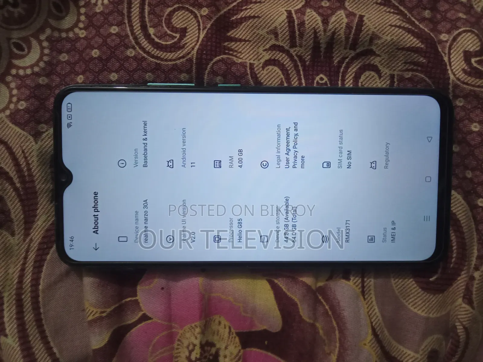 Realme Narzo 128 GB Blue