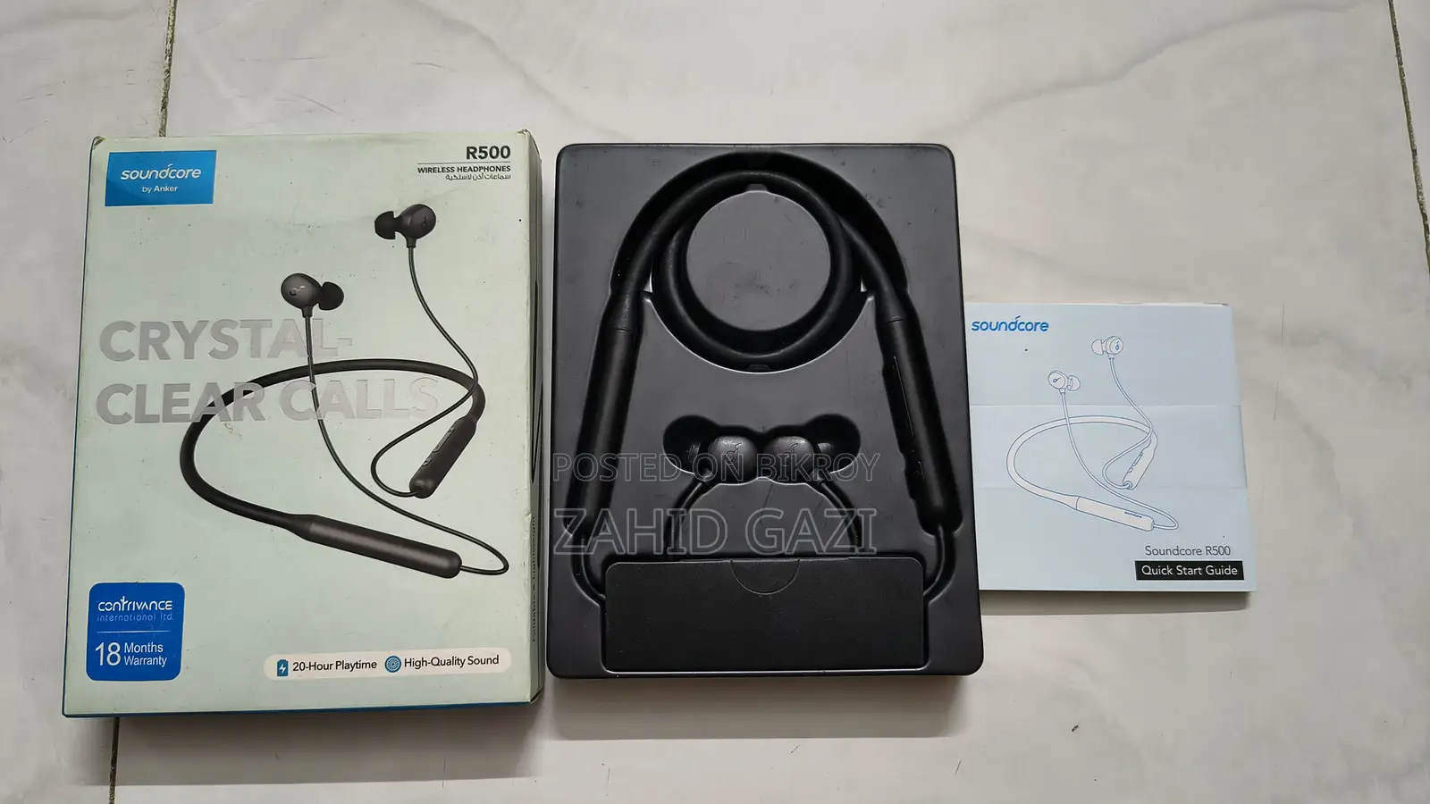 Anker Soundcore R500 Bluetooth Neckband Earphone
