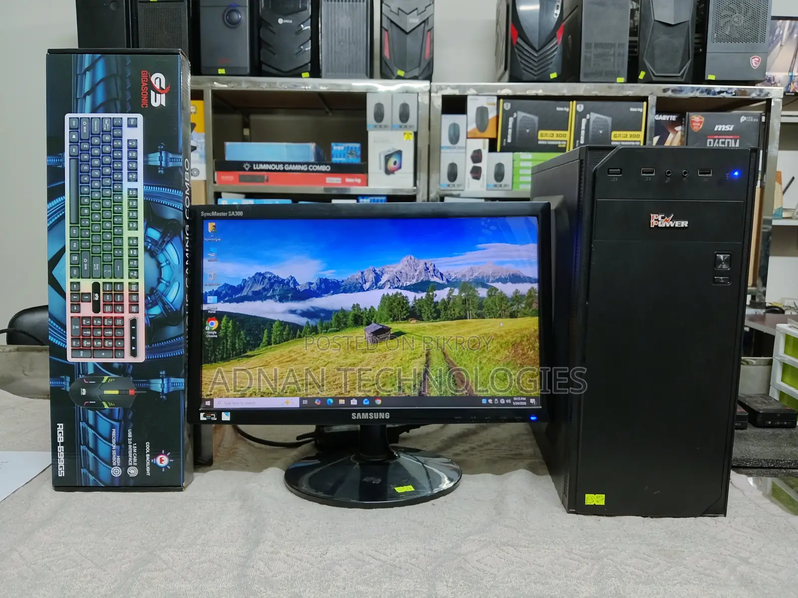 Desktop Computer 8GB Intel Core I5 SSD 128GB