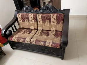 Sofa, Book Shelves, Bed, Dining Table