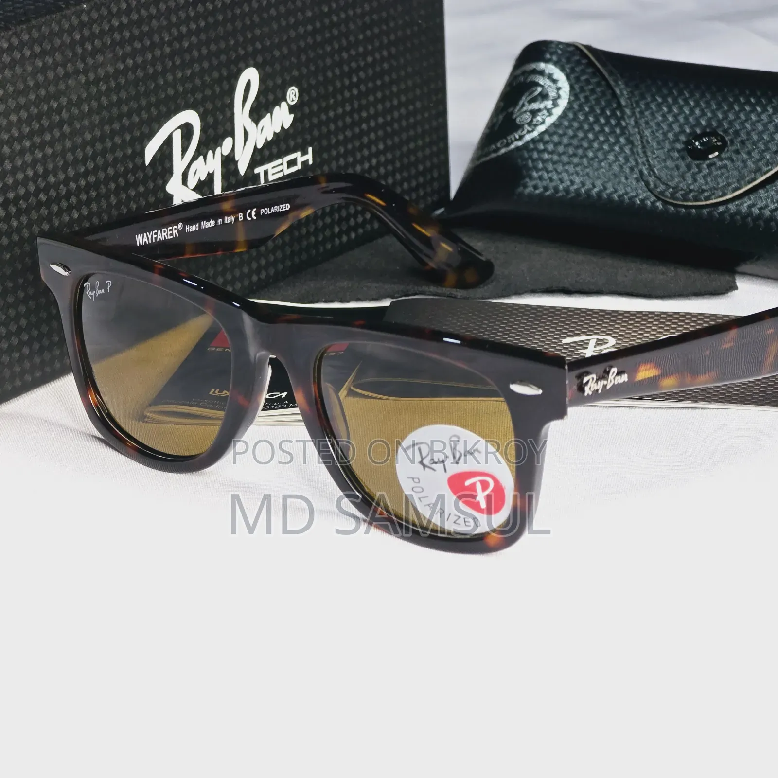 Rayban Wayfarer 2140 Sunglass for Man