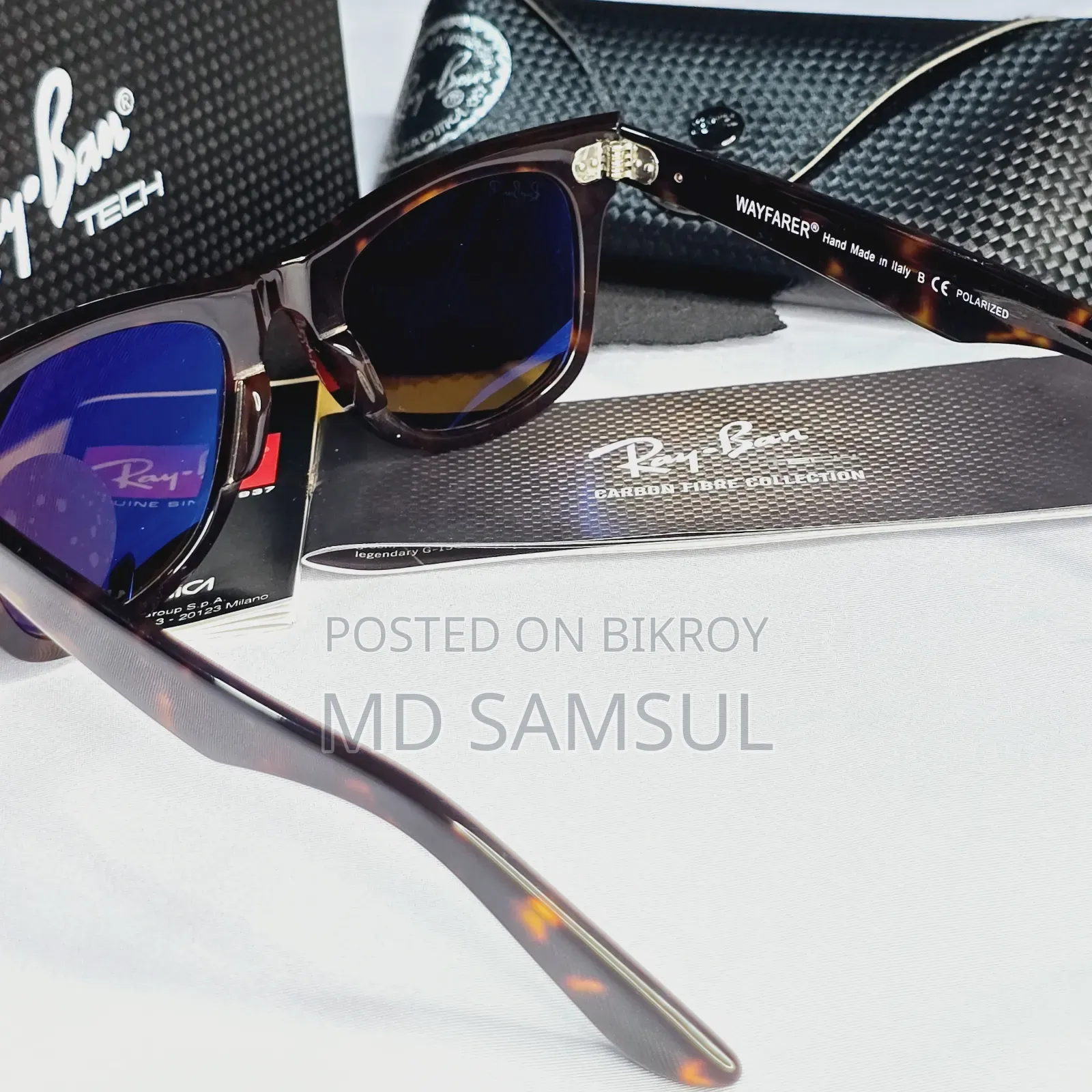 Rayban Wayfarer 2140 Sunglass for Man