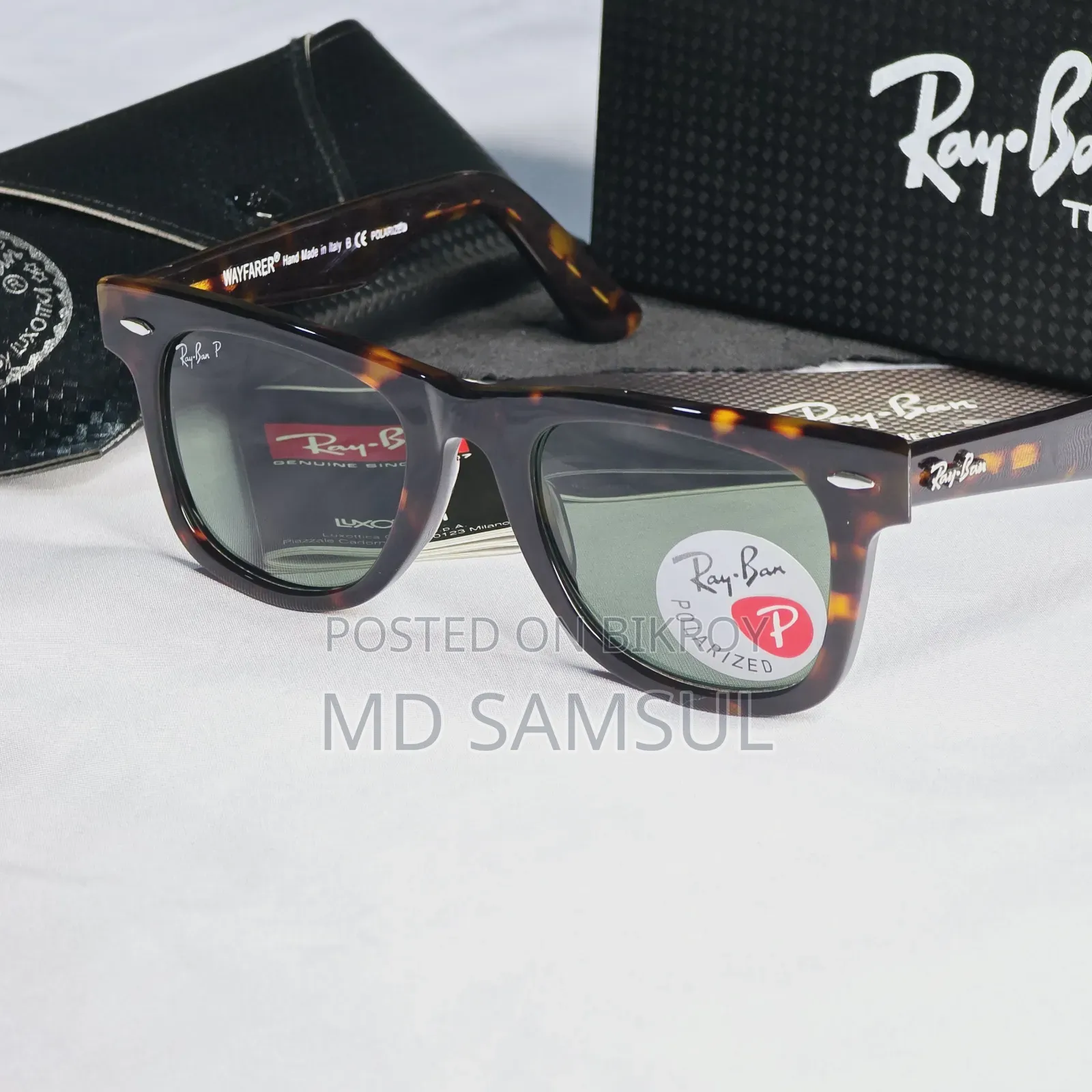Rayban Wayfarer 2140 Sunglass for Man