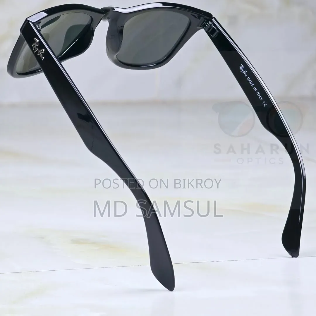 2140 Wayfarer Glass Lens Sunglass for Man