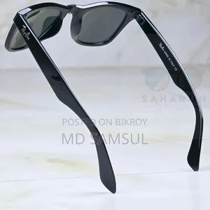 2140 Wayfarer Glass Lens Sunglass for Man