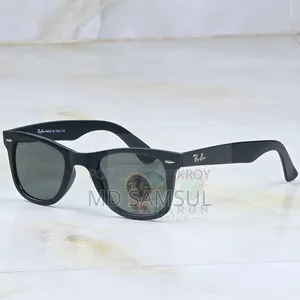 2140 Wayfarer Glass Lens Sunglass for Man