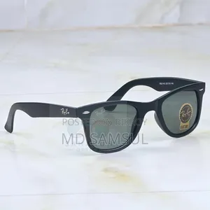 2140 Wayfarer Glass Lens Sunglass for Man