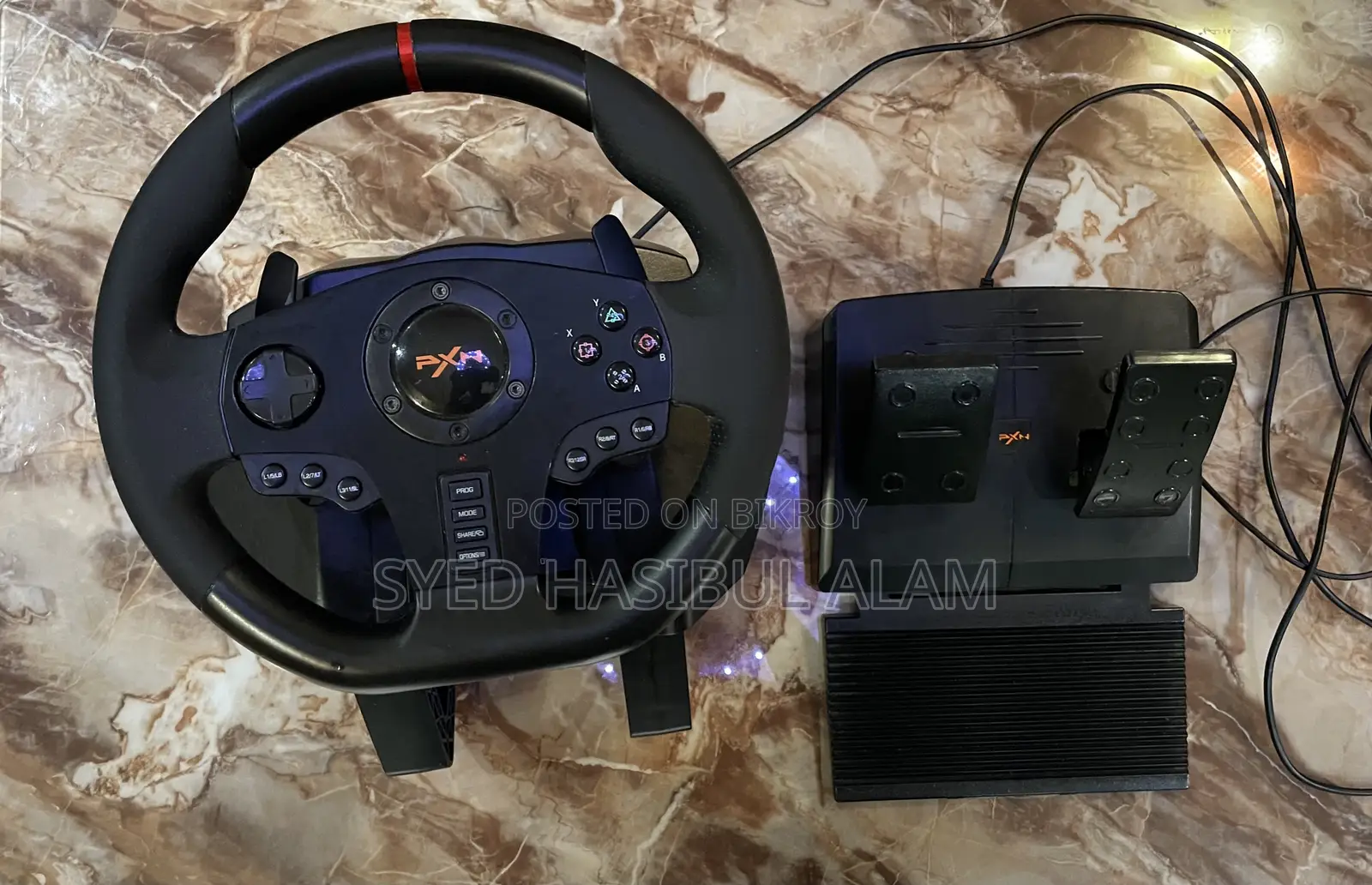 PXN V900 গেমিং স্টিয়ারিং হুইল