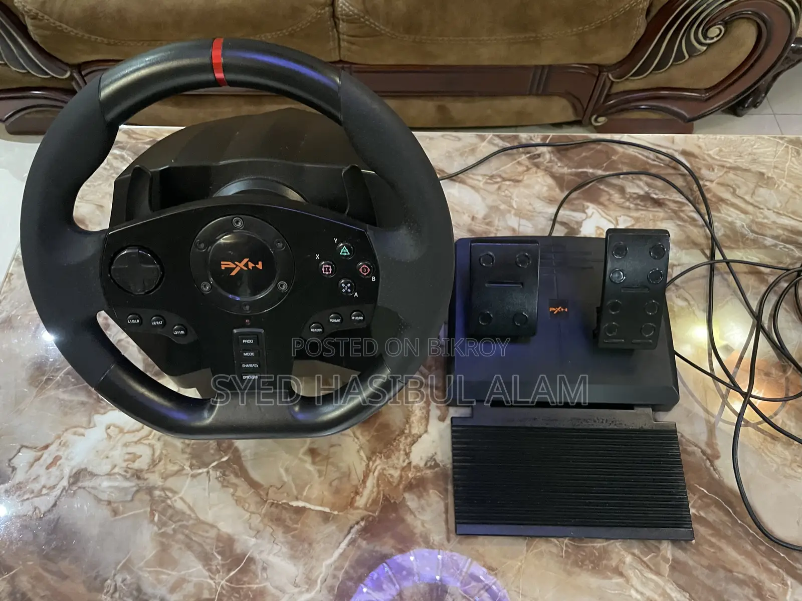 PXN V900 গেমিং স্টিয়ারিং হুইল